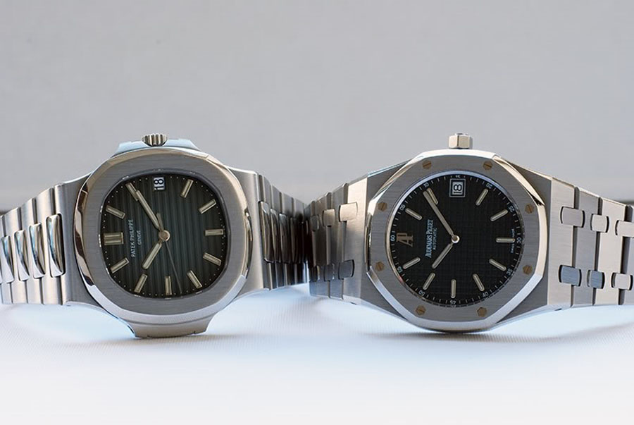 Patek Philippe Nautilus 5711/1A vs. Audemars Piguet Ähnliche Uhren Replik Royal Oak 15202ST