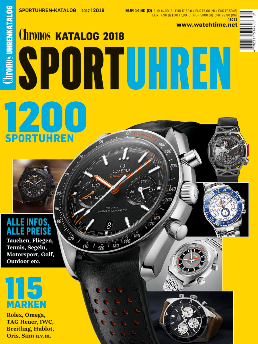 Chronos Sportuhren-Katalog 2017/18
